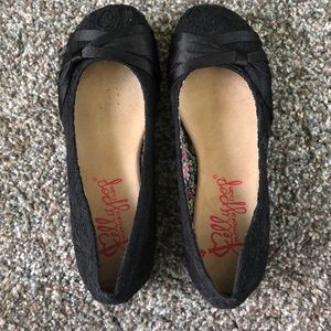 Black Ballet Flats